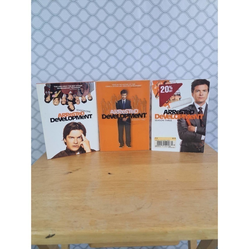 Arrested Development original comedy series complete season's 1-3 dvds